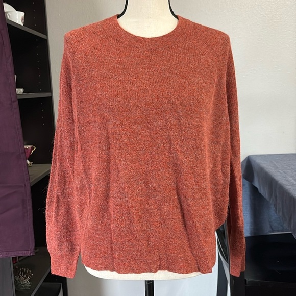 NWT Madewell Women’s Size S 62% Alpaca Multicolored Lightweight Sweater - Picture 1 of 6